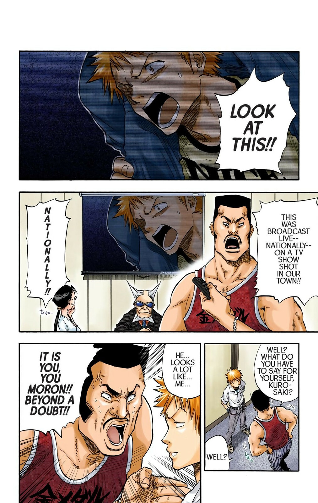 Bleach Colored Manga