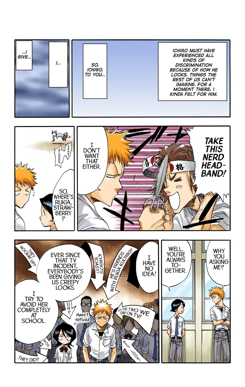Bleach Colored Manga