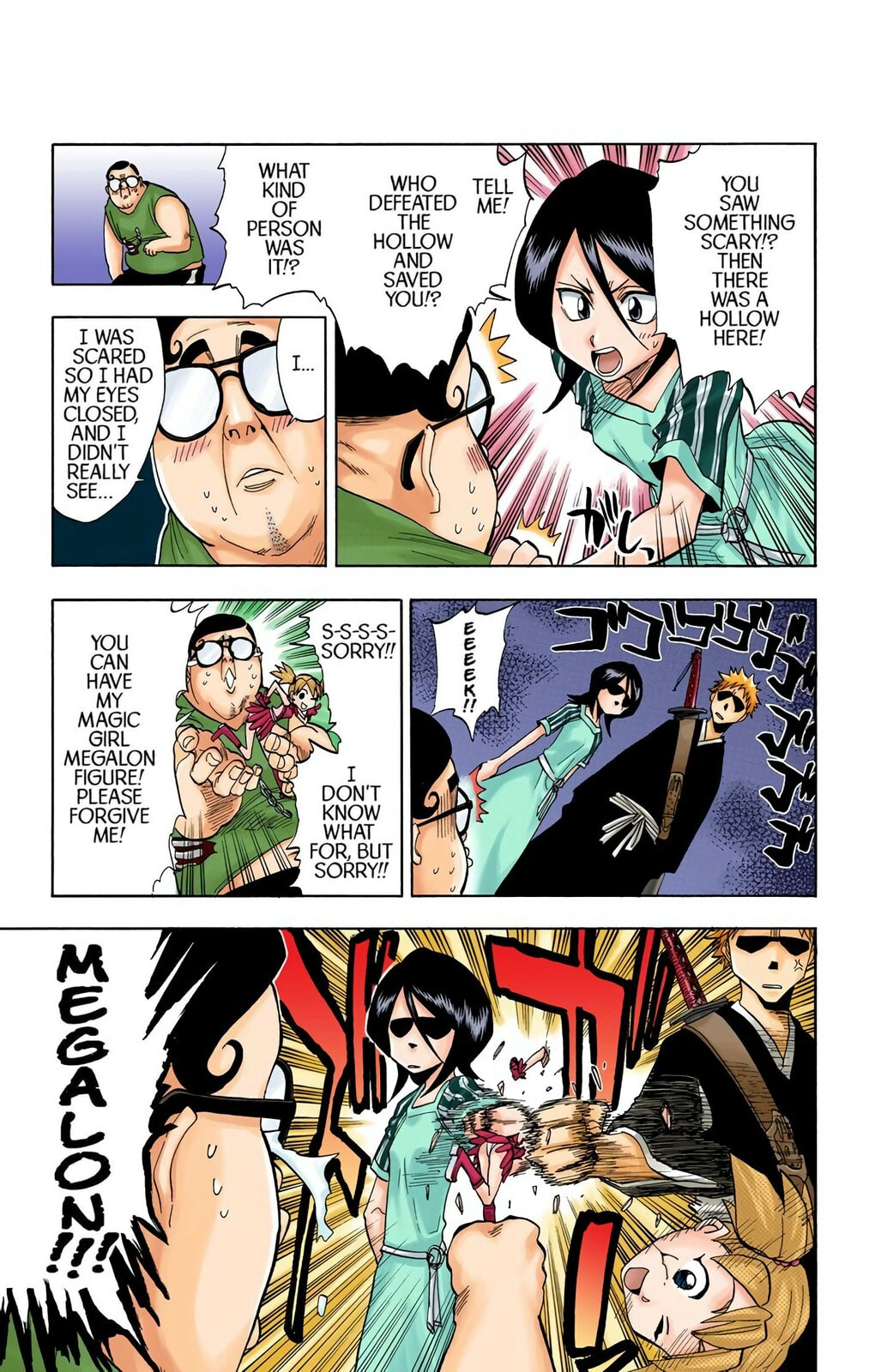 Bleach Colored Manga