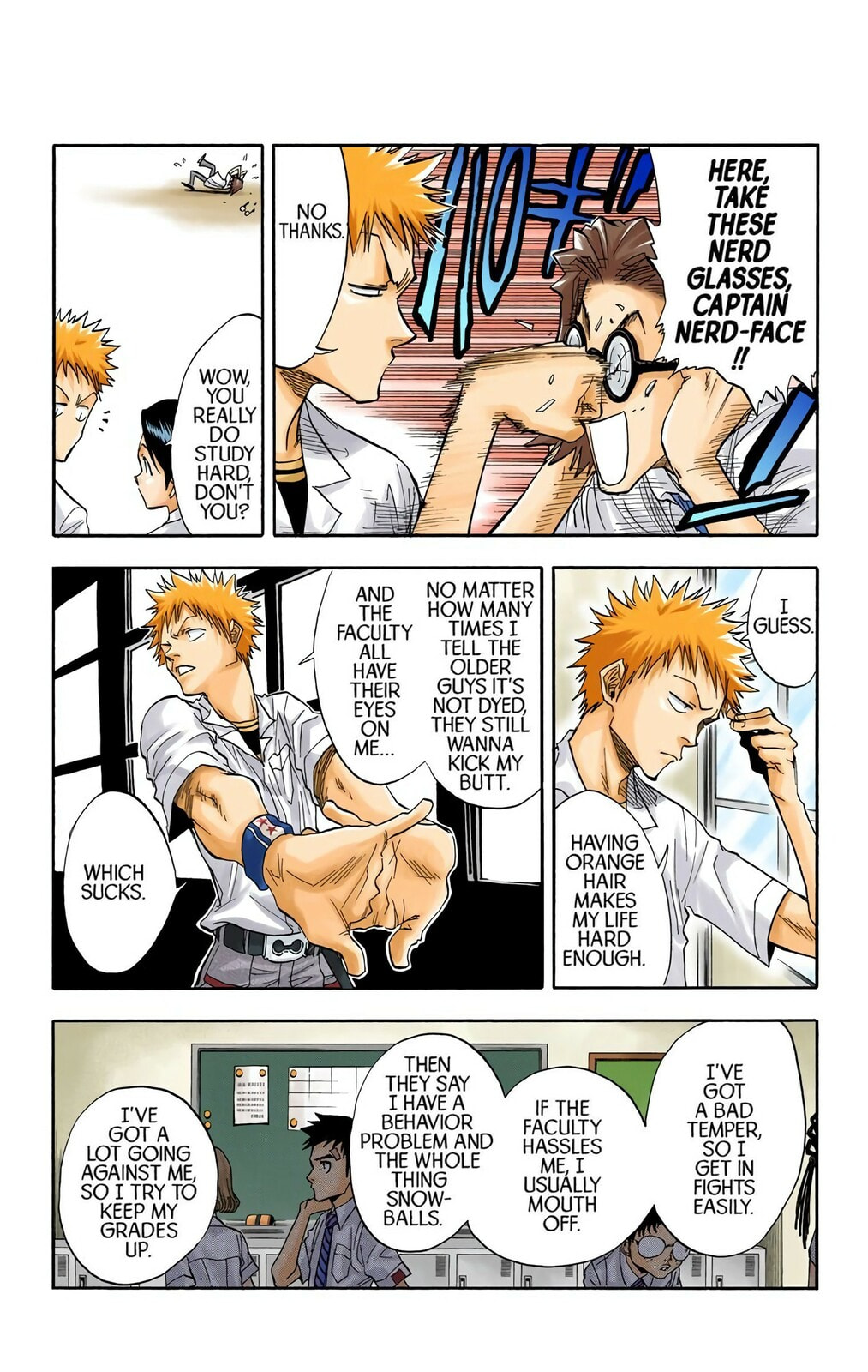 Bleach Colored Manga