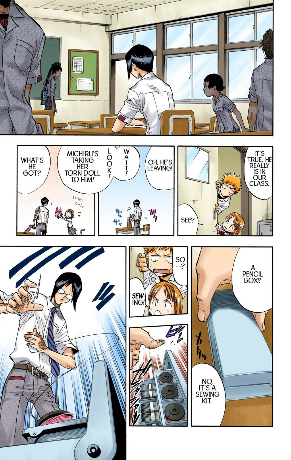 Bleach Colored Manga