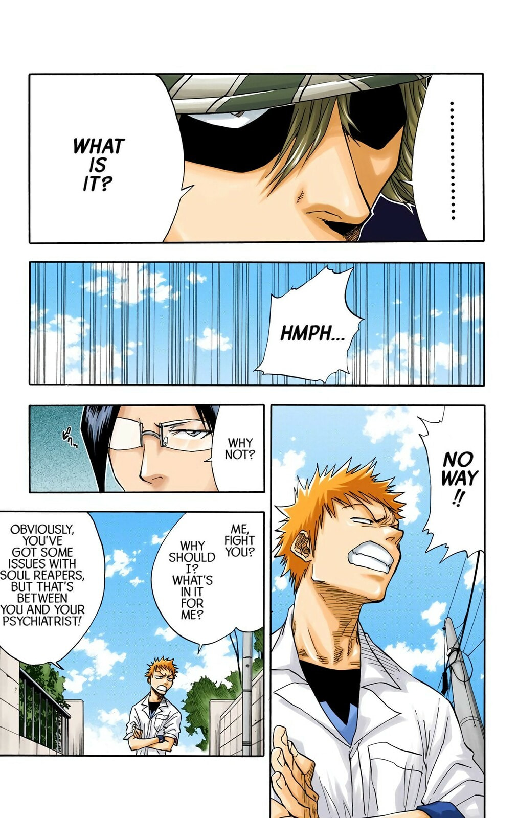 Bleach Colored Manga