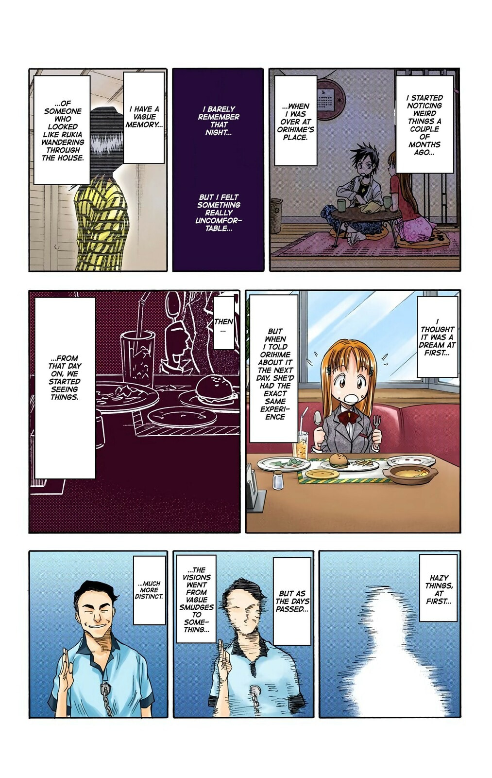 Bleach Colored Manga