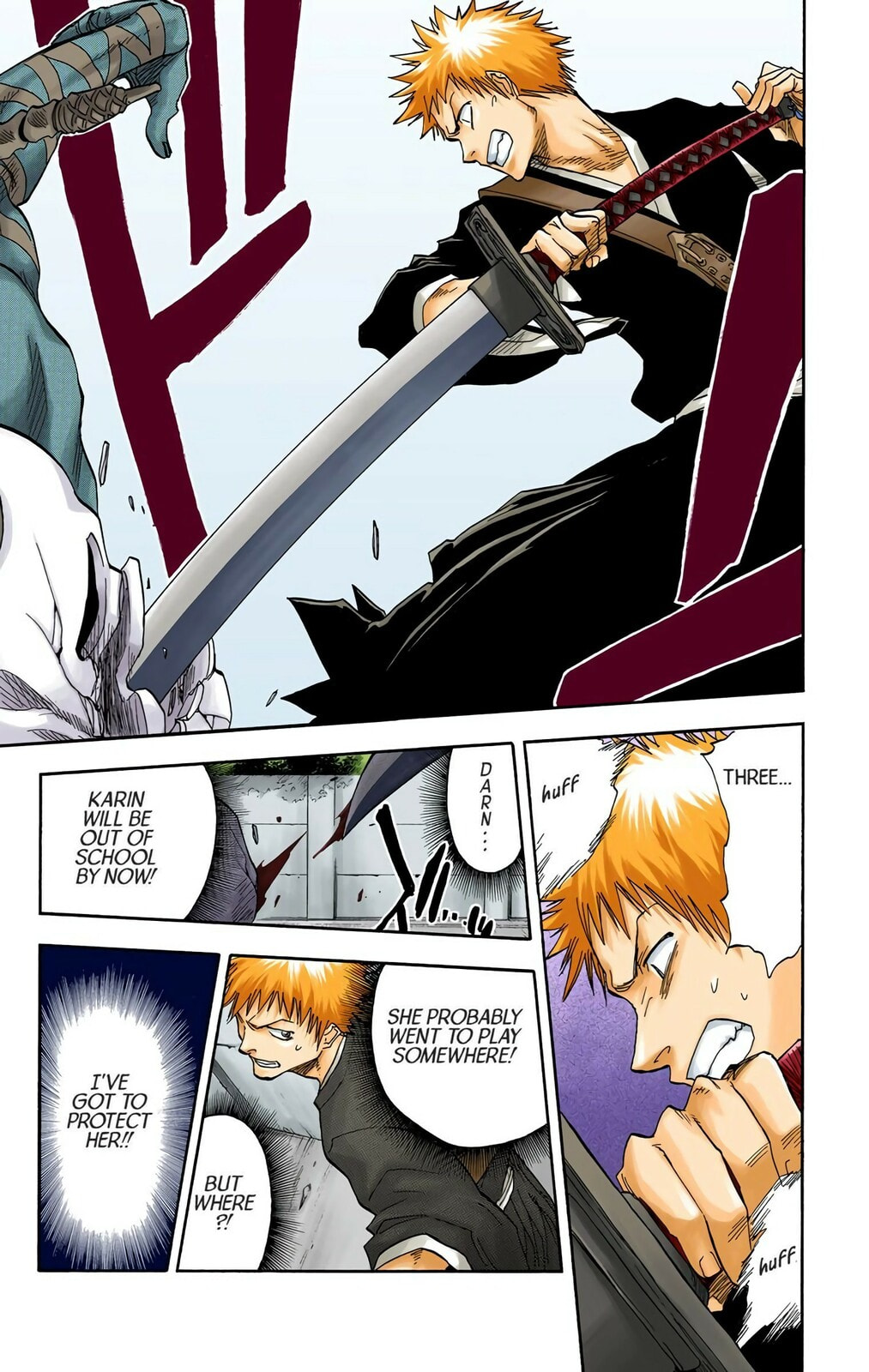 Bleach Colored Manga