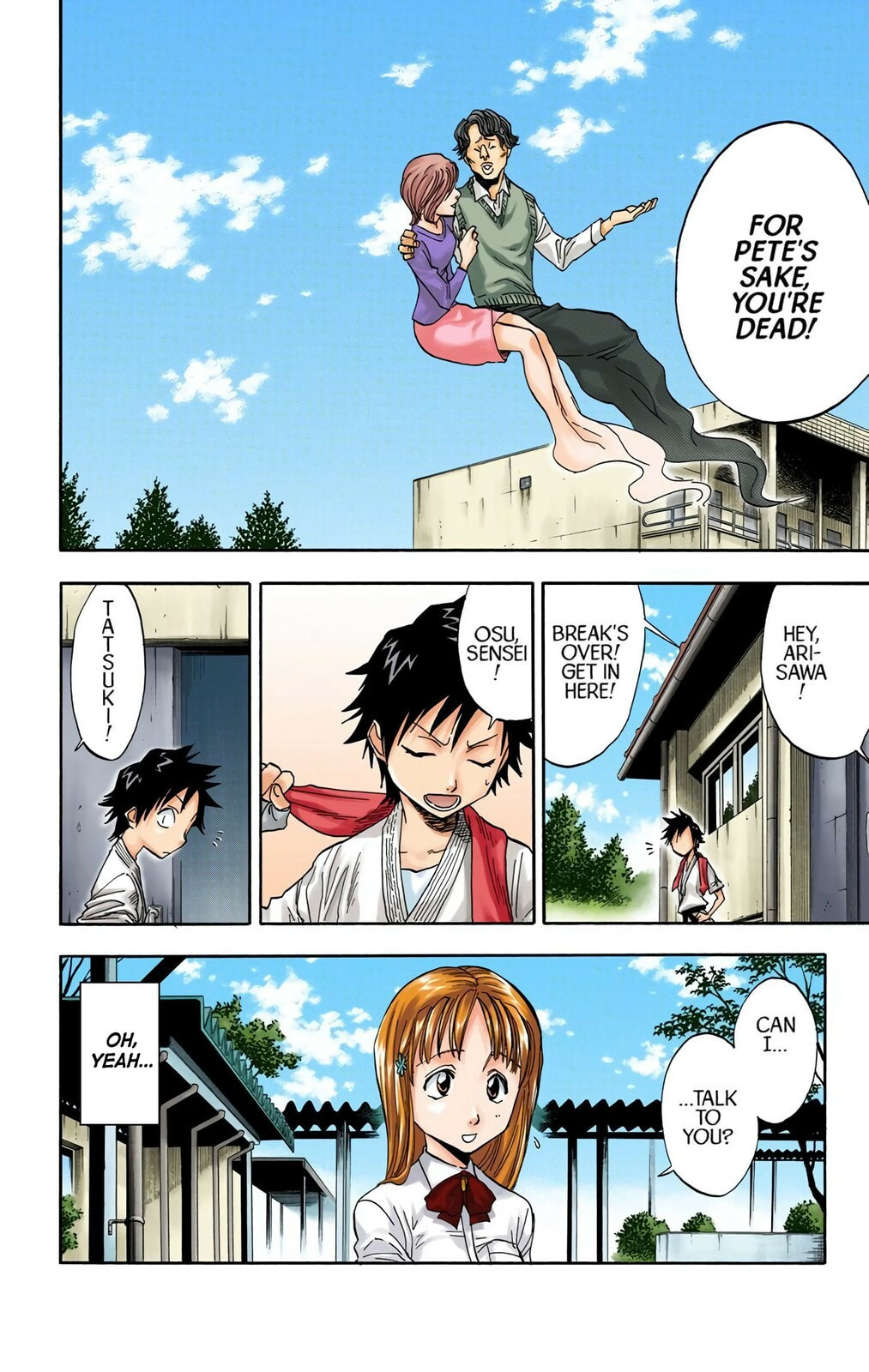 Bleach Colored Manga