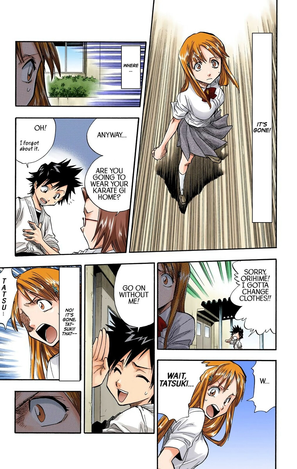 Bleach Colored Manga