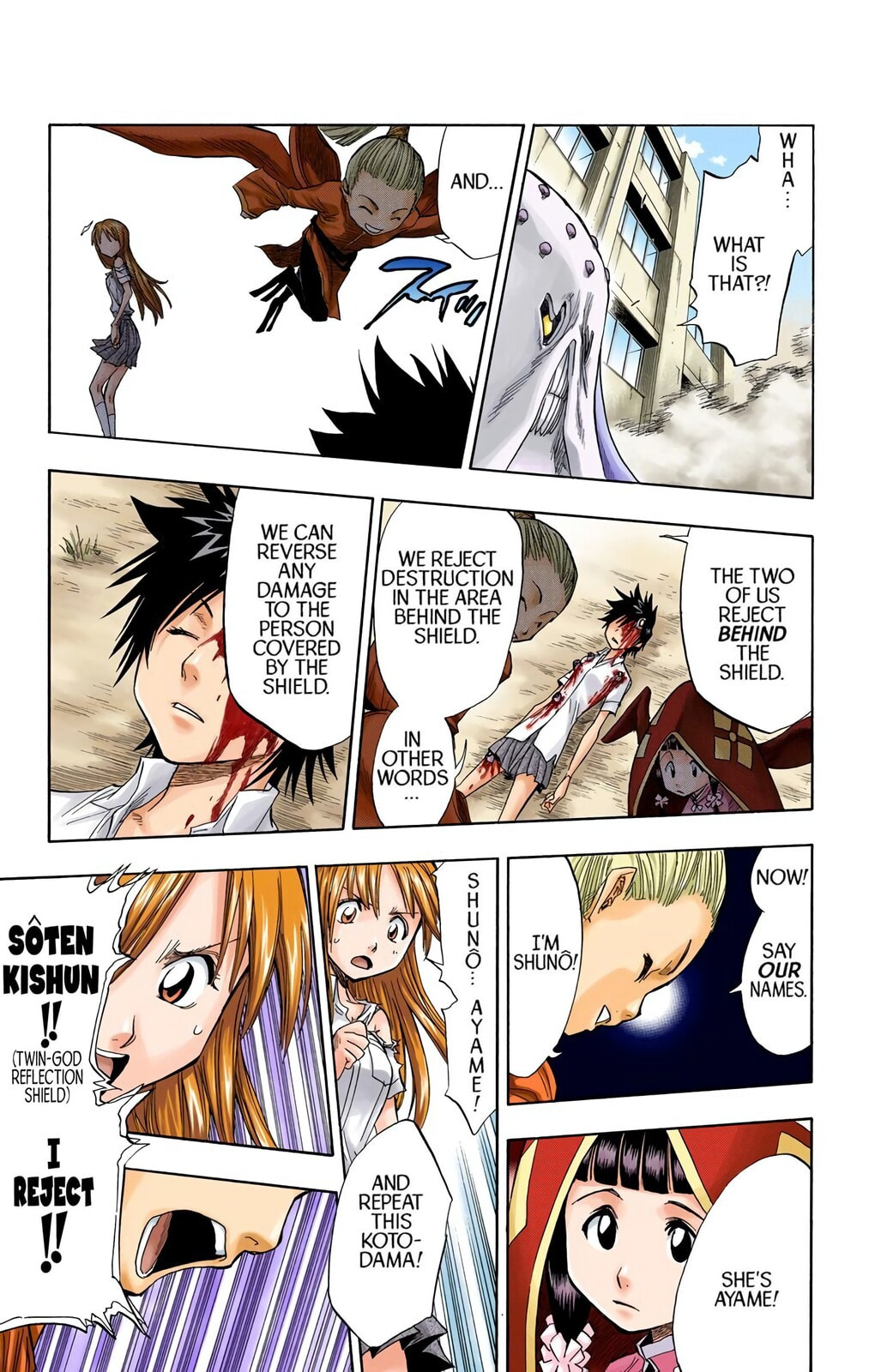 Bleach Colored Manga