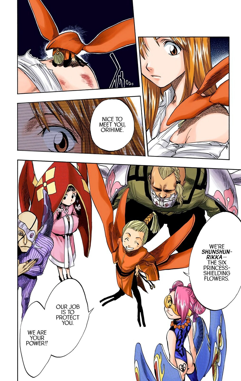 Bleach Colored Manga