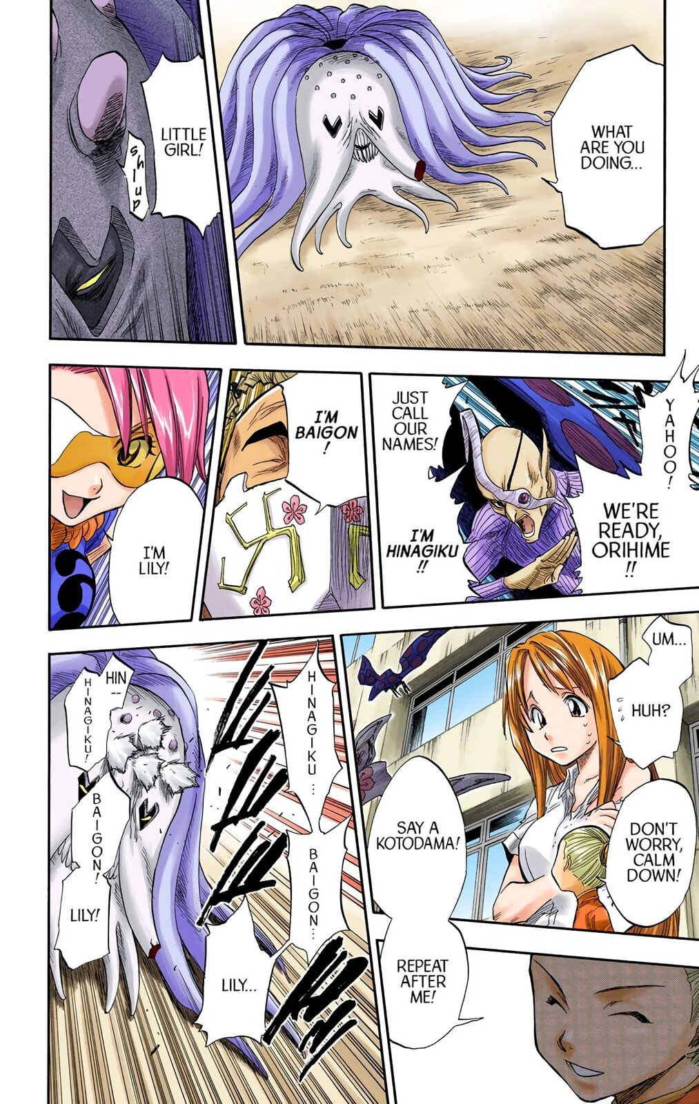 Bleach Colored Manga