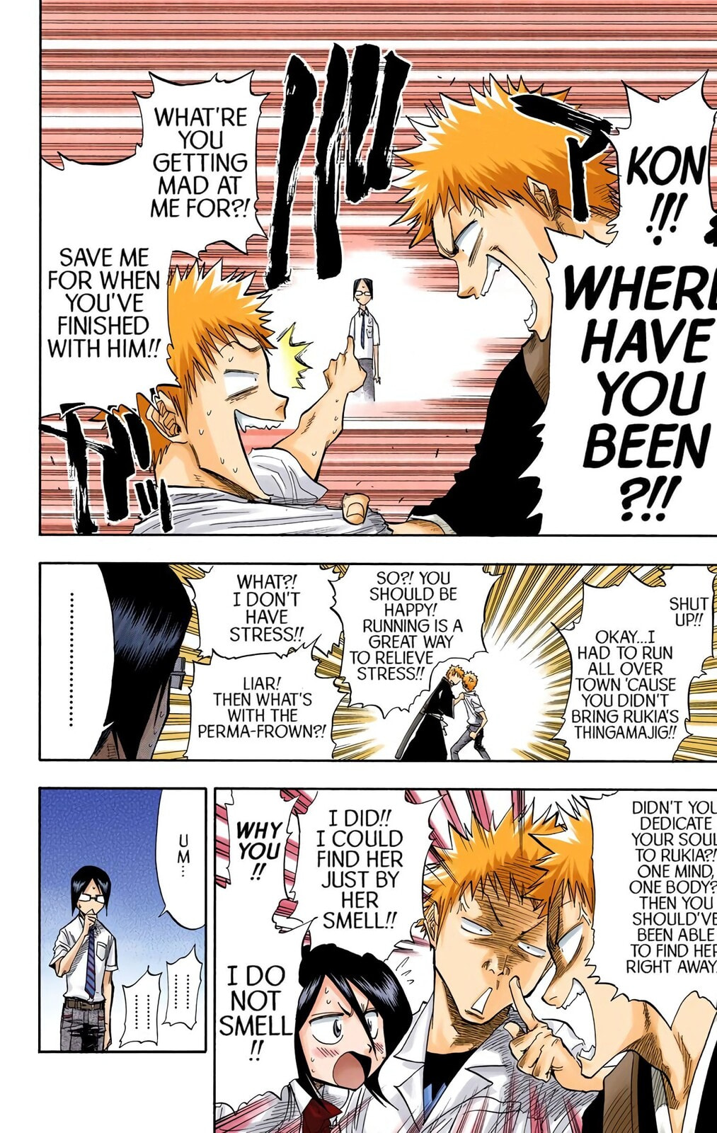 Bleach Colored Manga