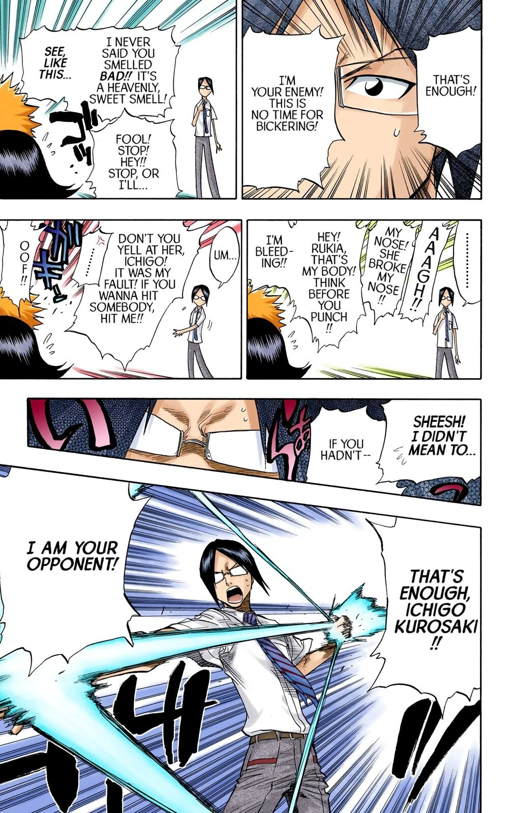 Bleach Colored Manga