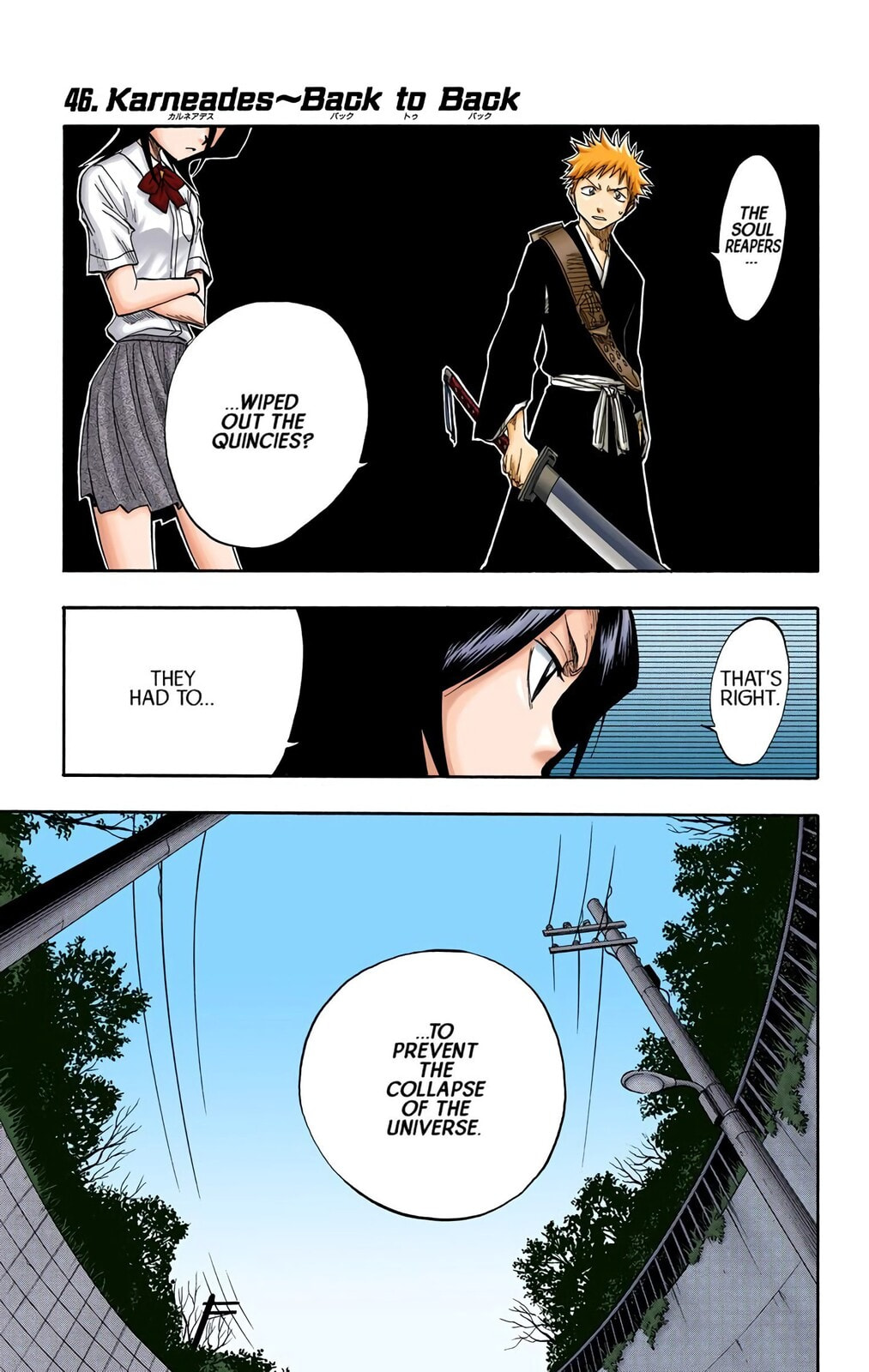 Bleach Colored Manga
