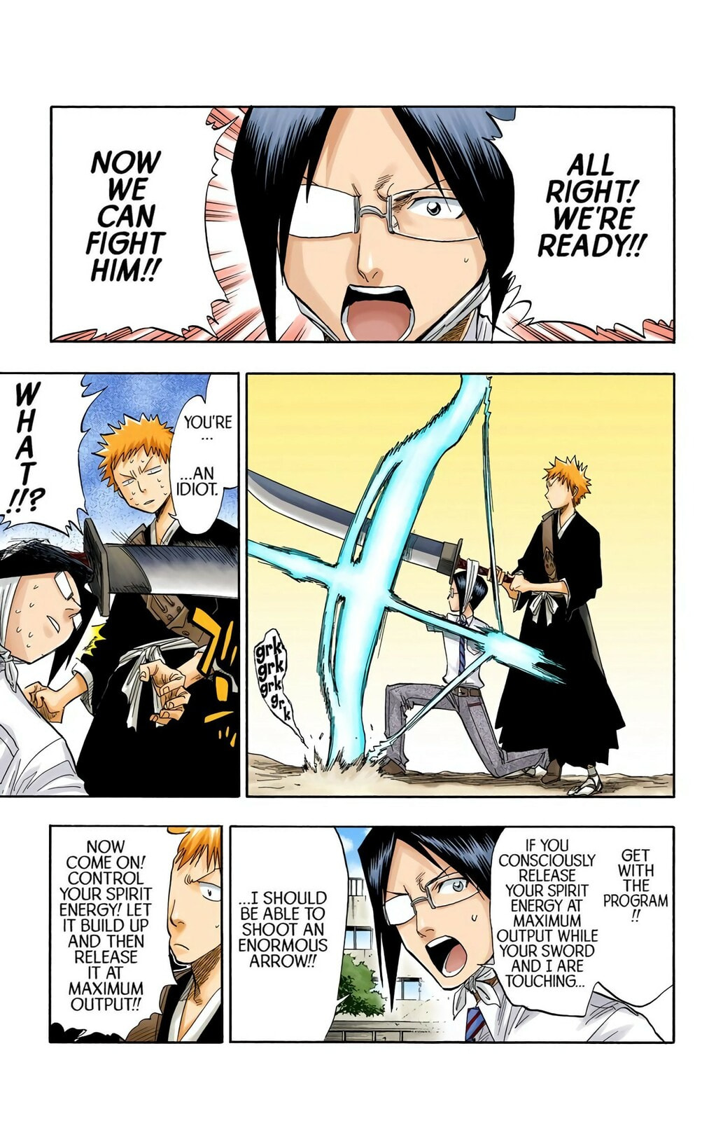 Bleach Colored Manga