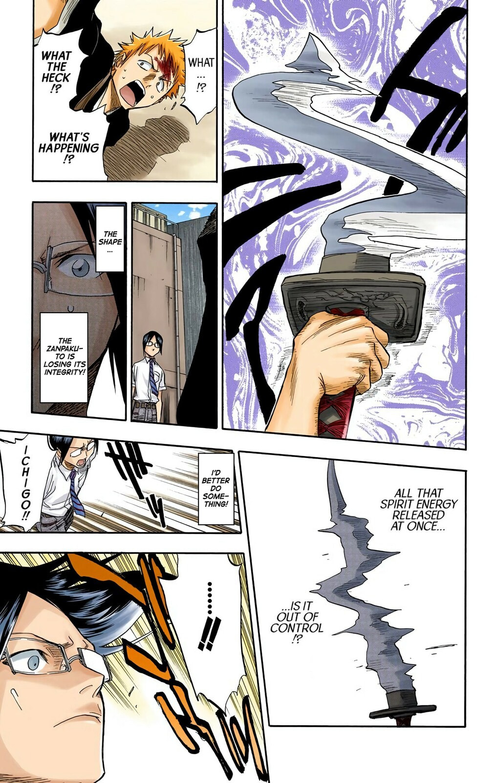 Bleach Colored Manga
