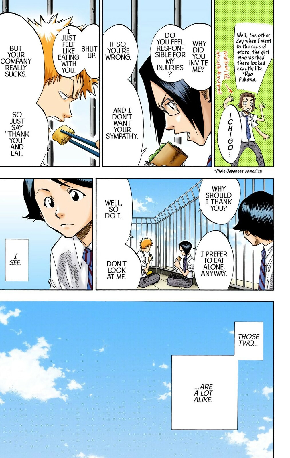 Bleach Colored Manga