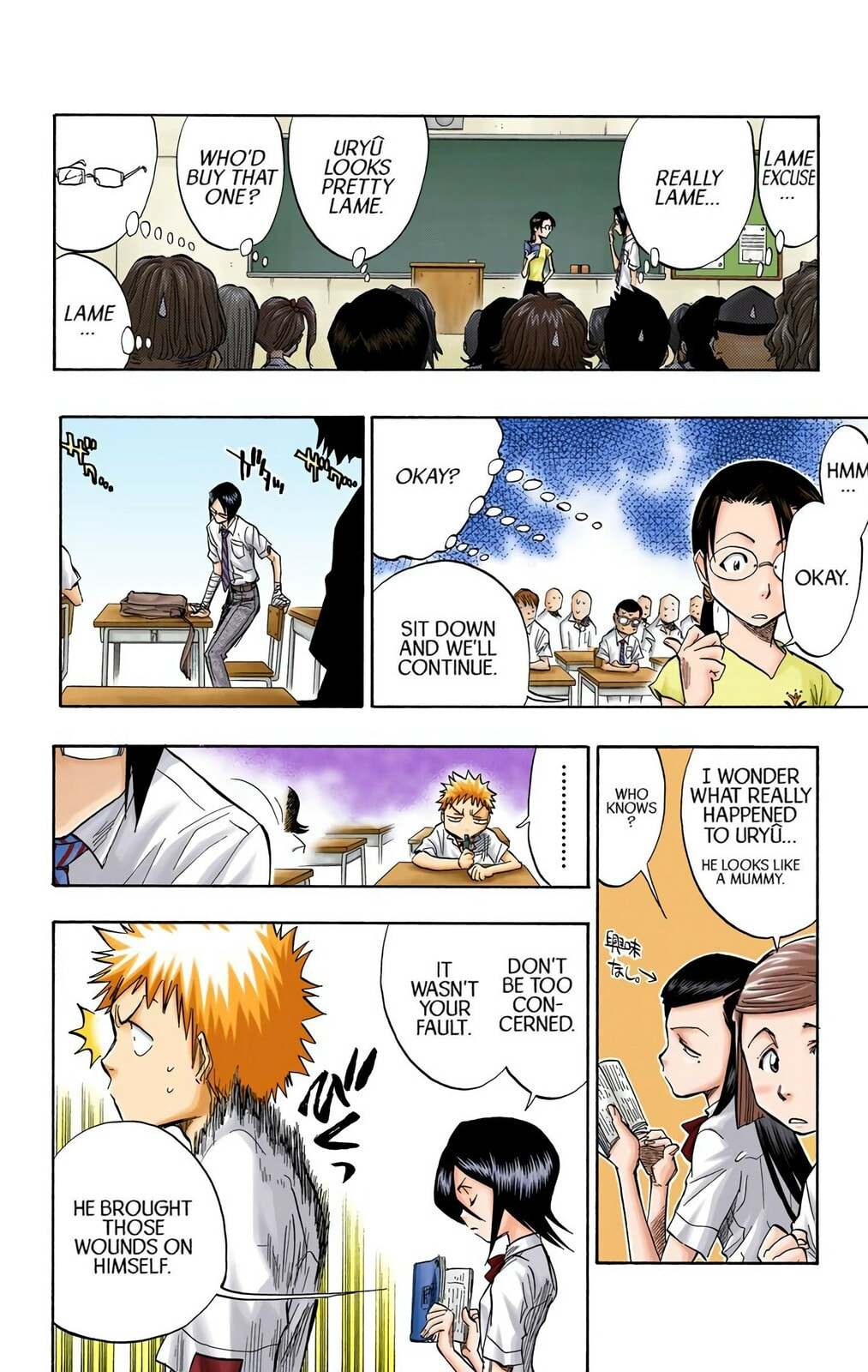 Bleach Colored Manga