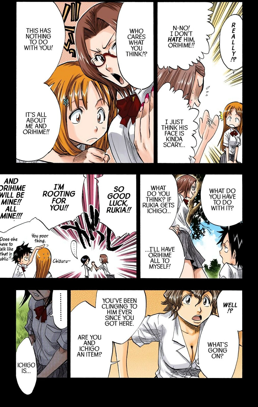 Bleach Colored Manga