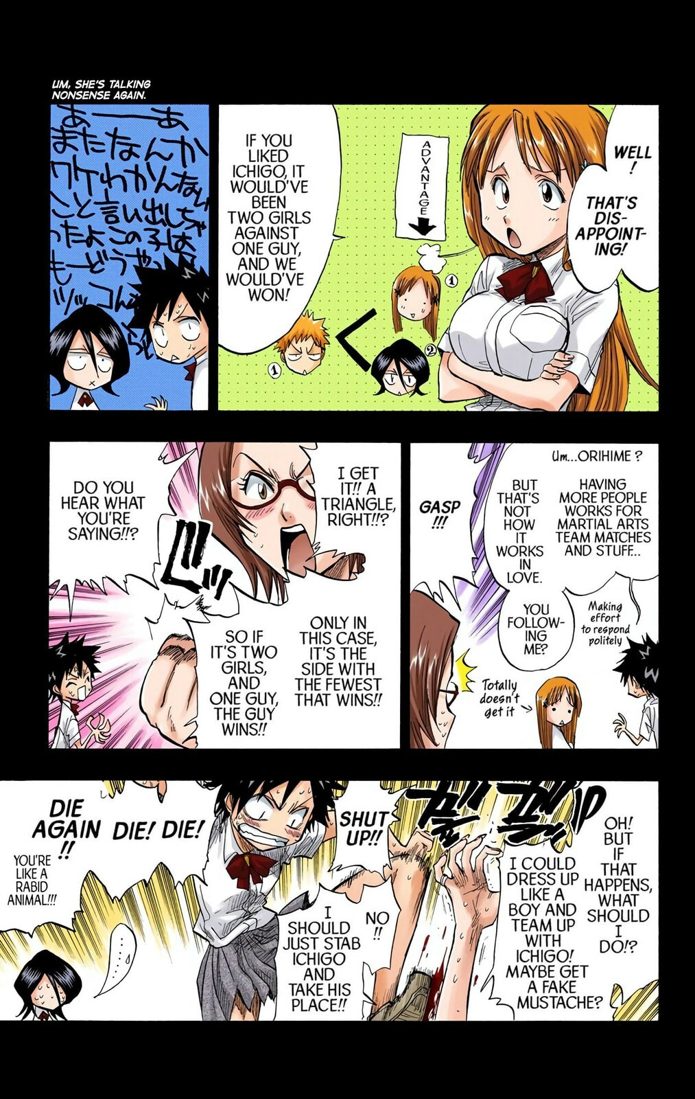Bleach Colored Manga