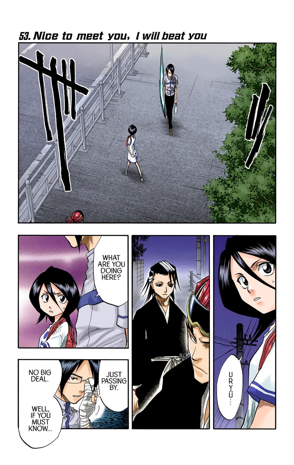 Bleach Colored Manga