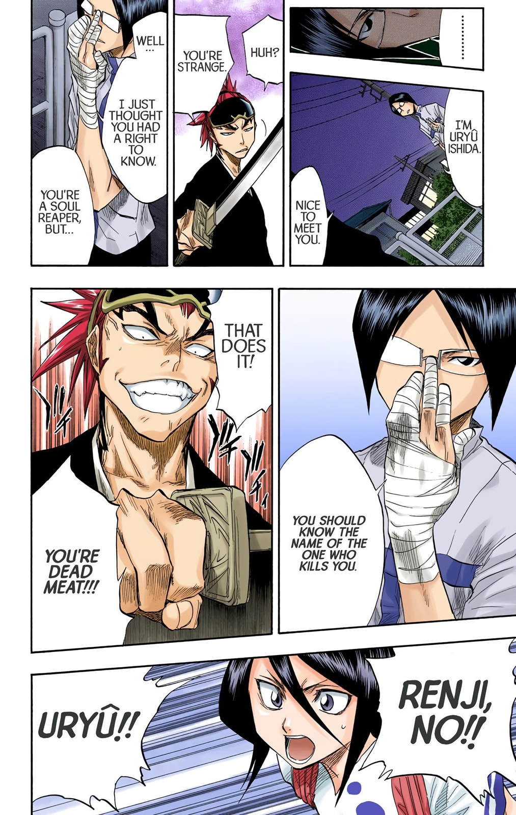 Bleach Colored Manga