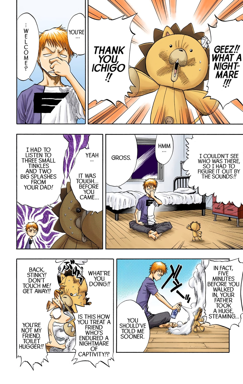 Bleach Colored Manga