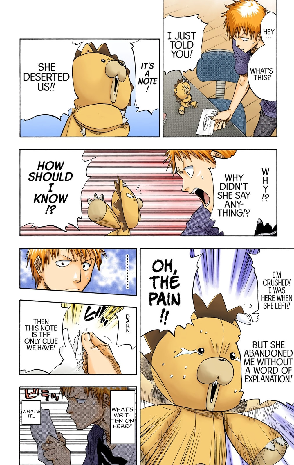 Bleach Colored Manga