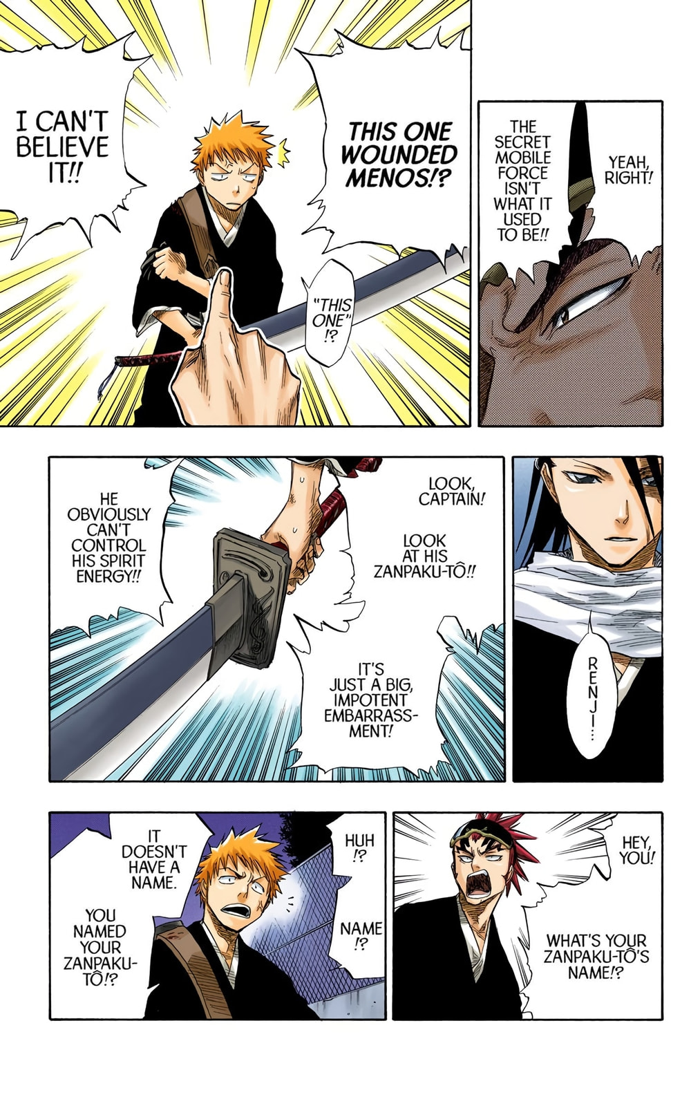 Bleach Colored Manga
