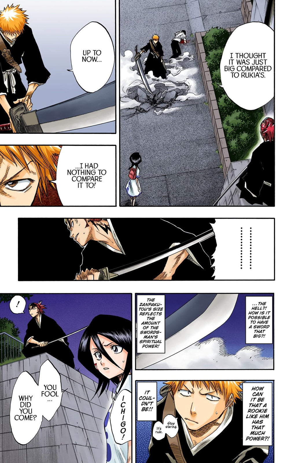 Bleach Colored Manga