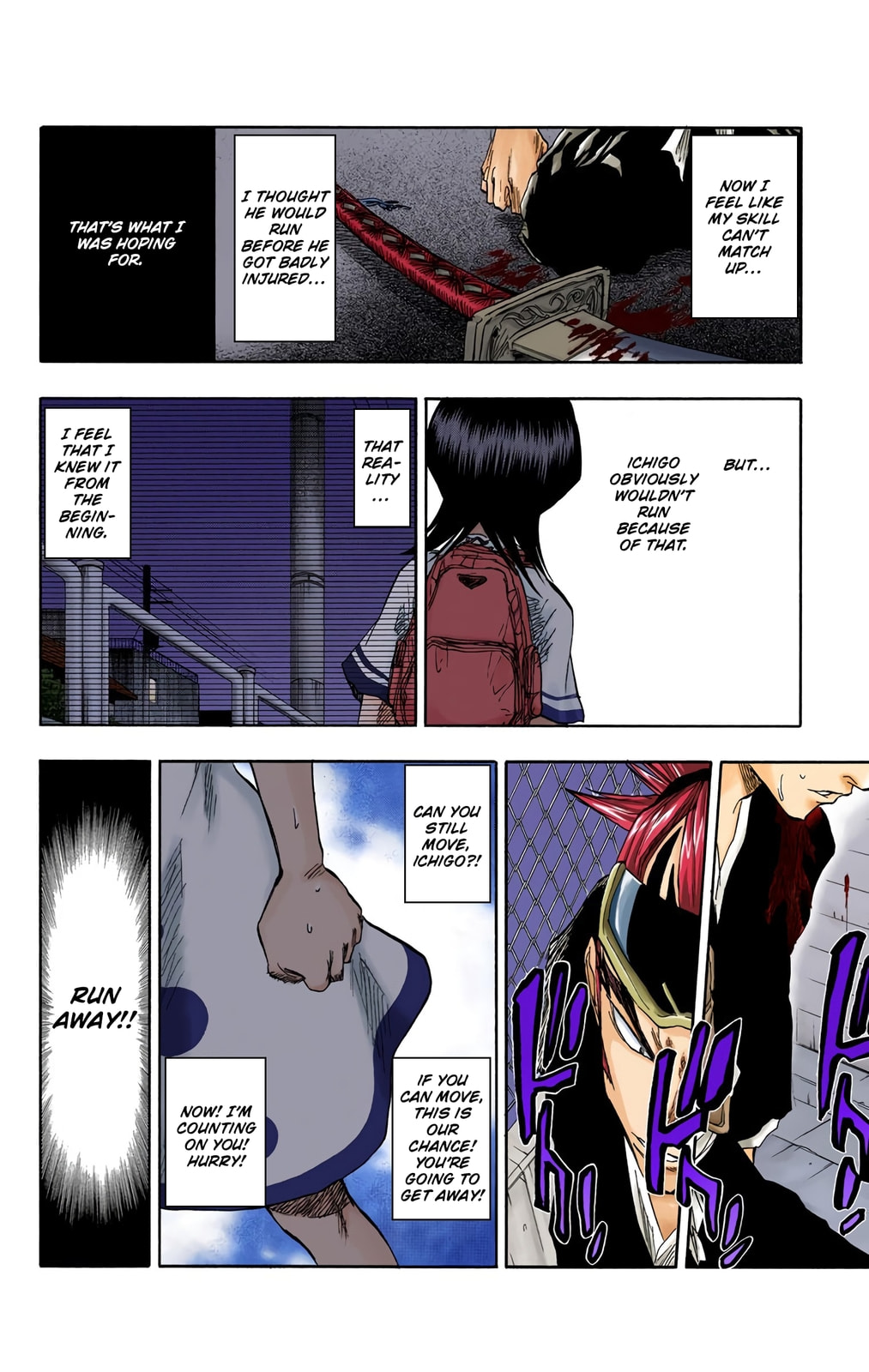 Bleach Colored Manga