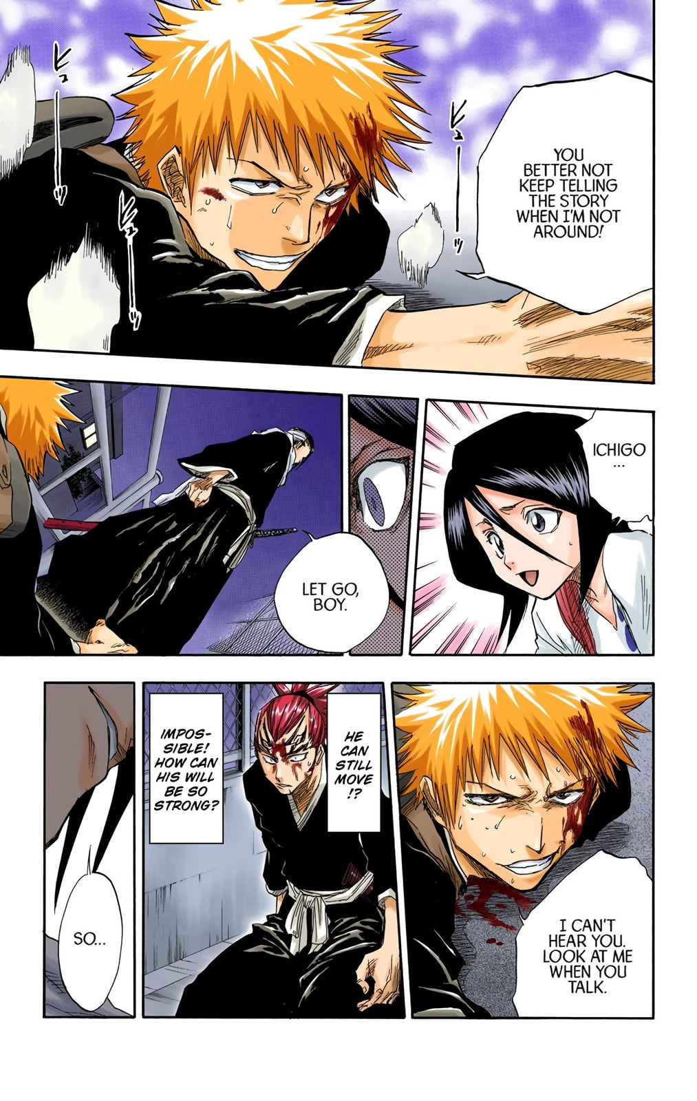 Bleach Colored Manga