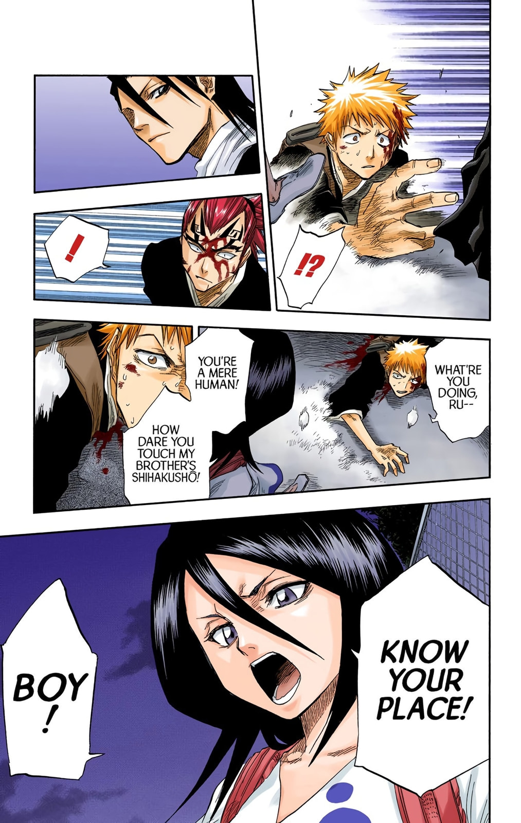 Bleach Colored Manga