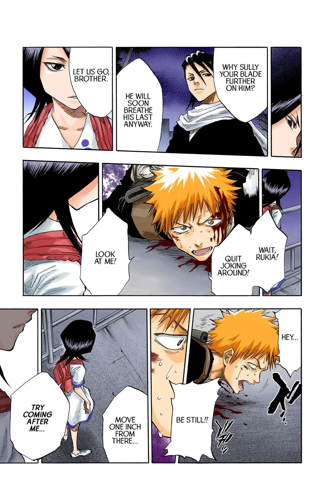 Bleach Colored Manga