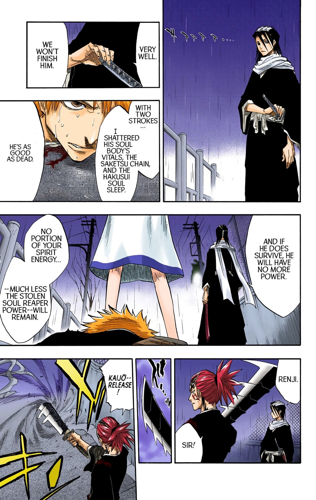 Bleach Colored Manga