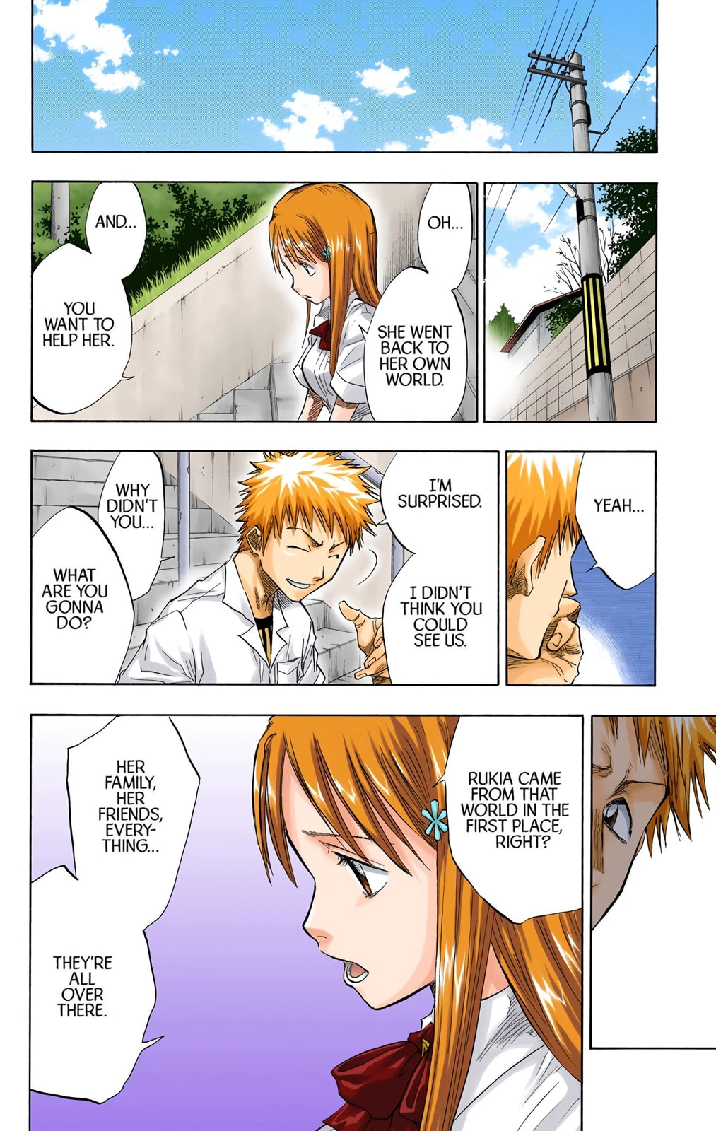 Bleach Colored Manga