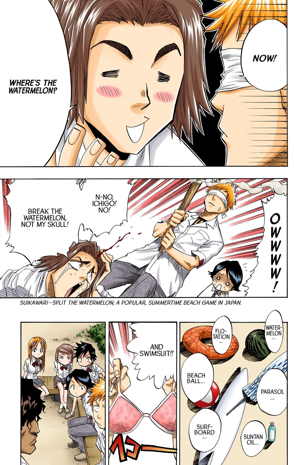Bleach Colored Manga