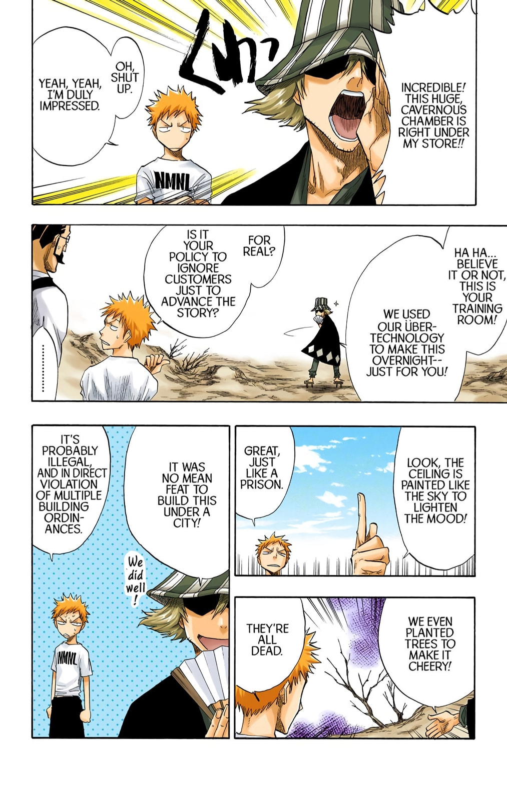 Bleach Colored Manga