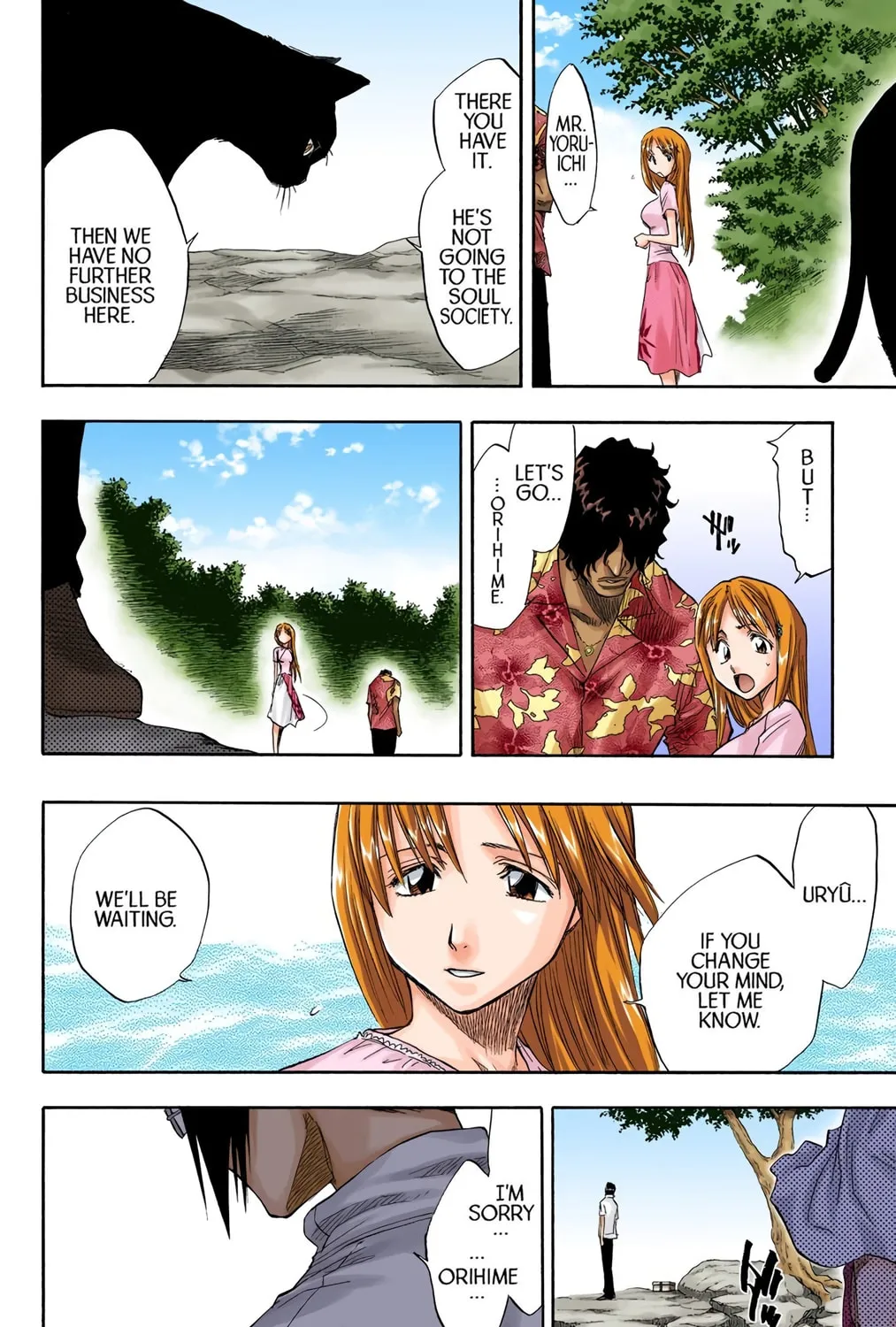 Bleach Colored Manga