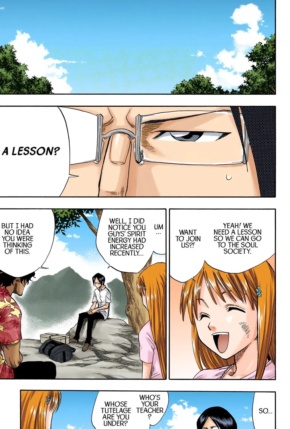 Bleach Colored Manga