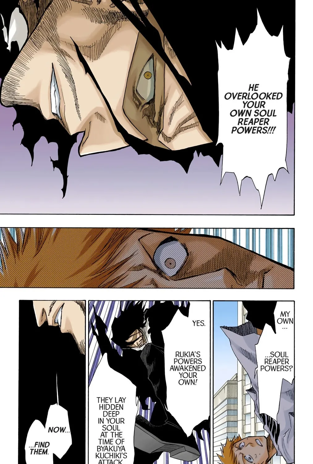 Bleach Colored Manga