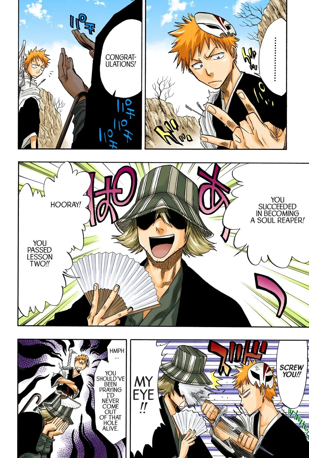 Bleach Colored Manga