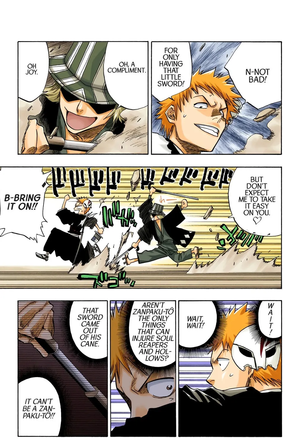 Bleach Colored Manga