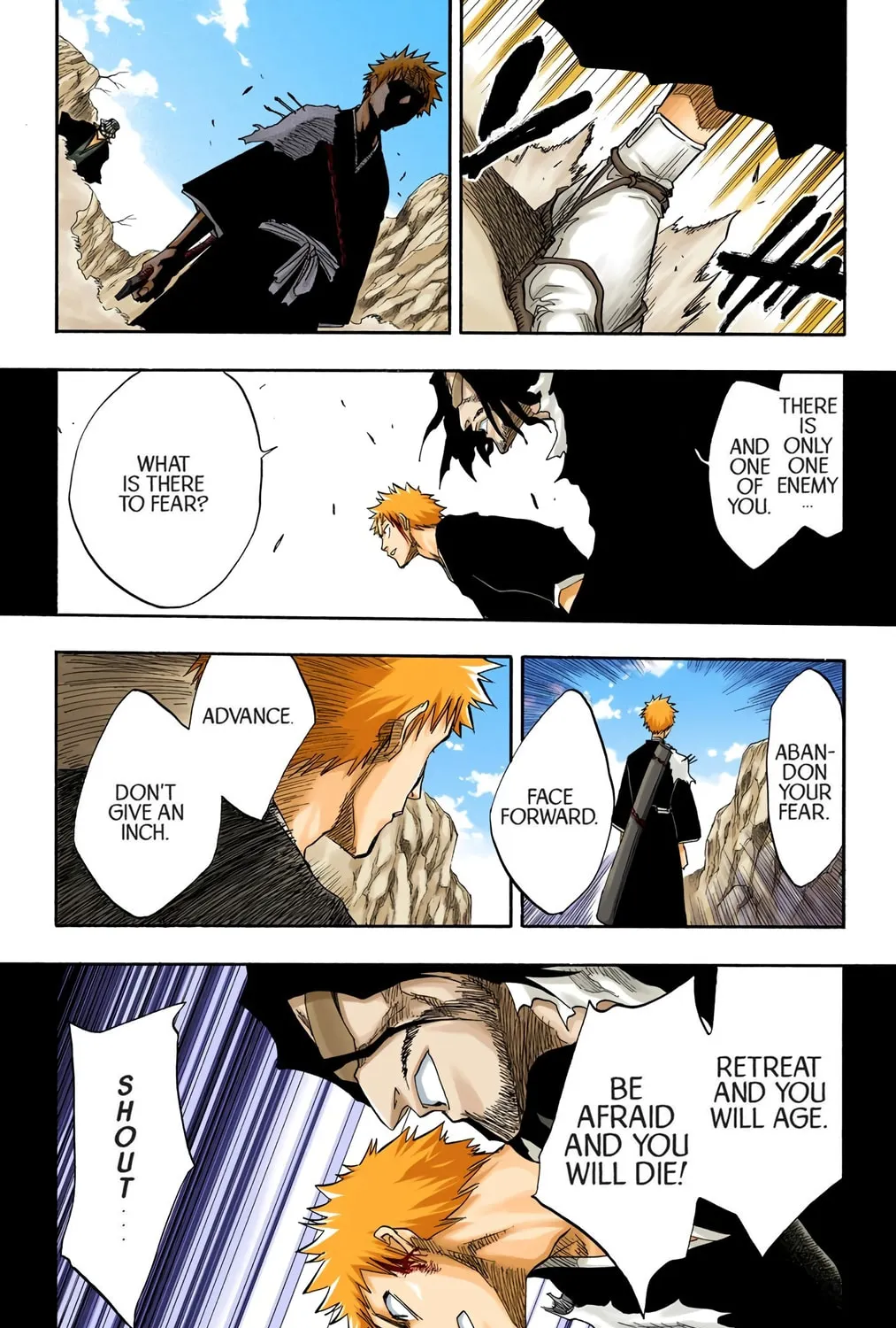 Bleach Colored Manga