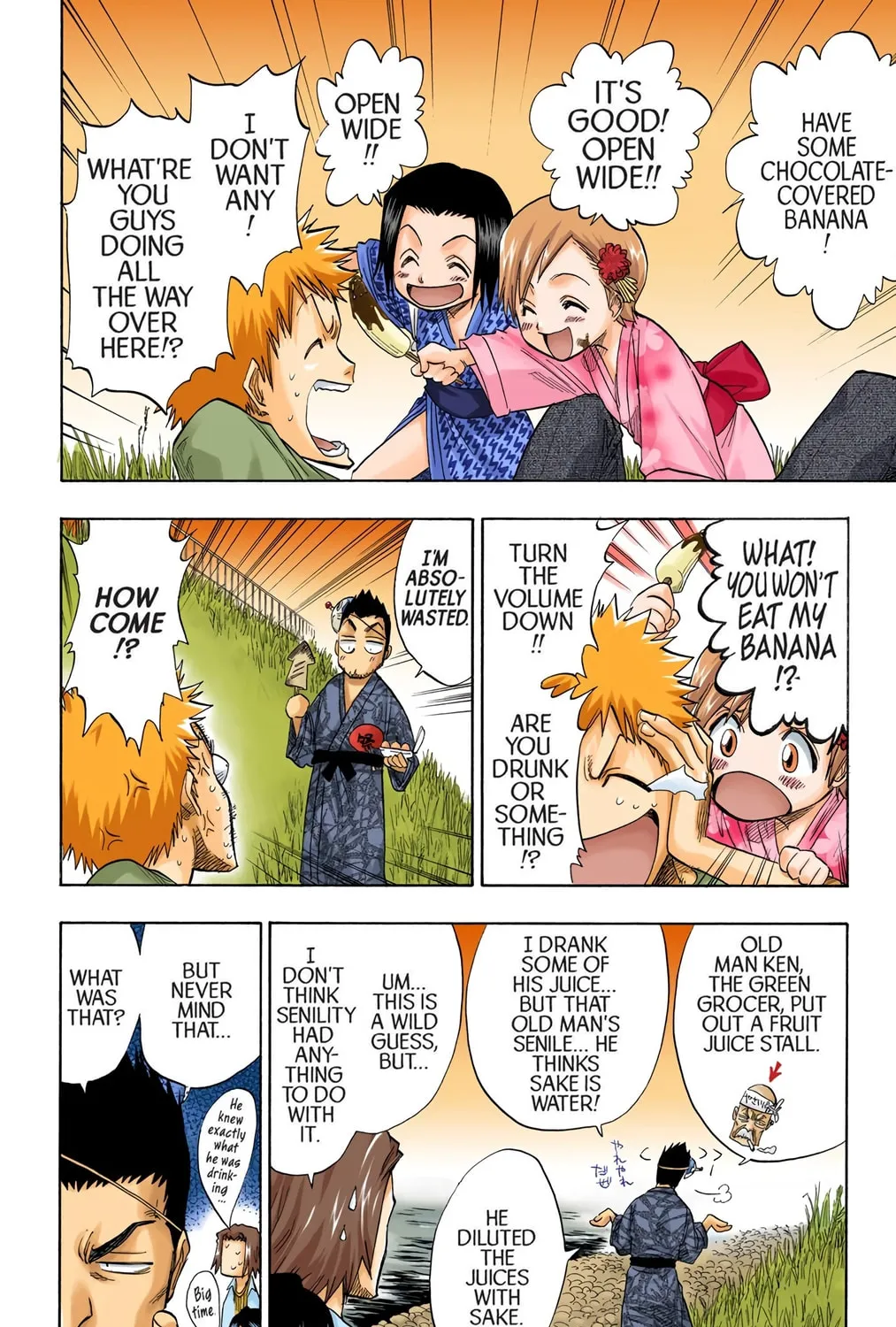 Bleach Colored Manga