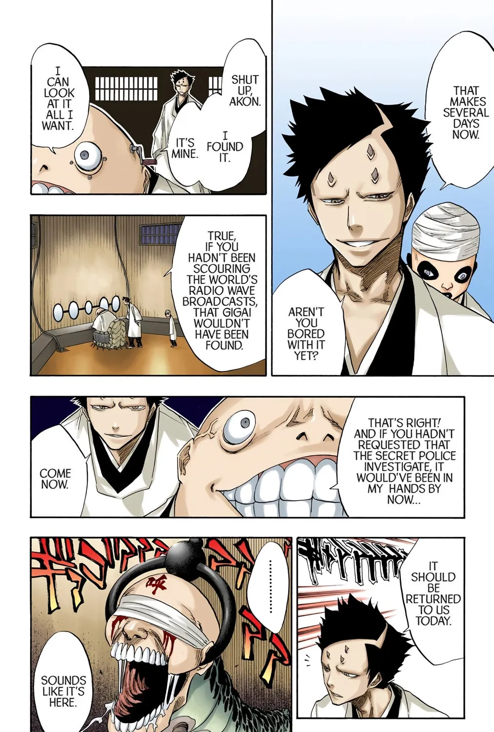 Bleach Colored Manga