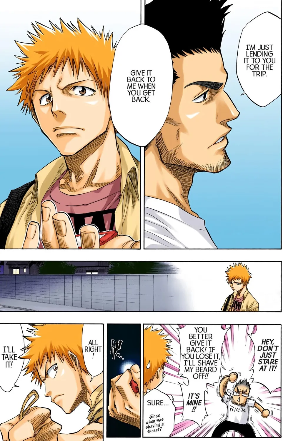 Bleach Colored Manga