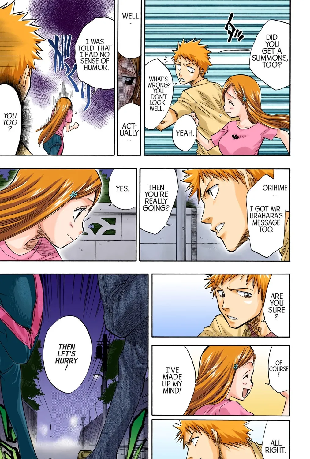 Bleach Colored Manga