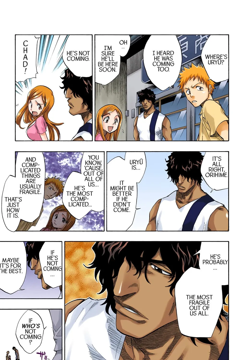 Bleach Colored Manga