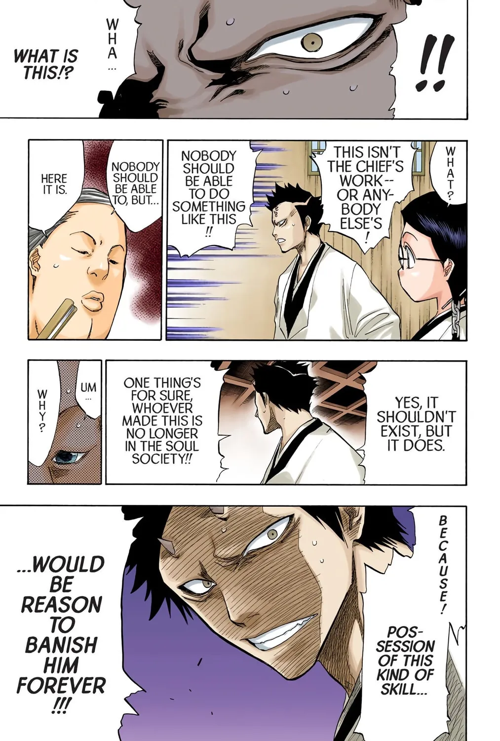 Bleach Colored Manga