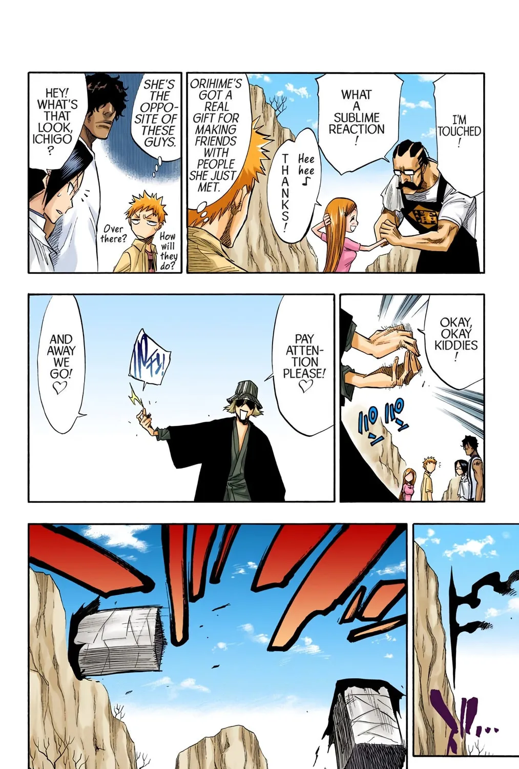 Bleach Colored Manga