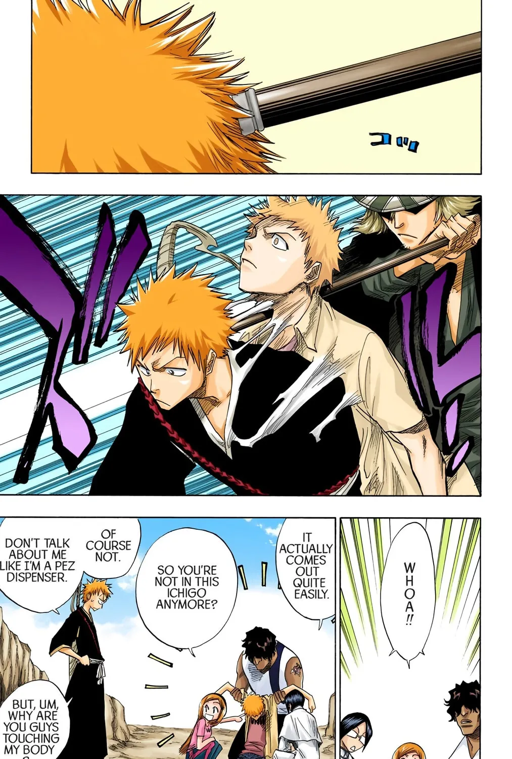 Bleach Colored Manga